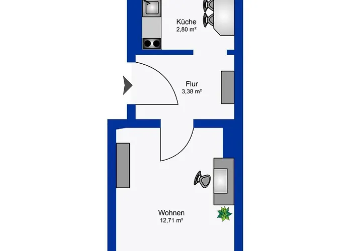 Charmante Wohnung, Ruhig - Nahe S-bahn - Salt Appartement Halle (Saale)